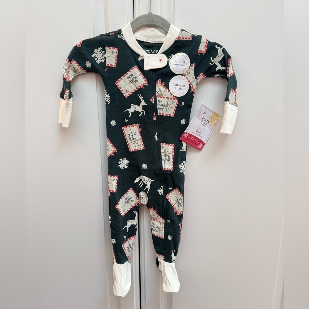 NEW Burts Bees Winter Holiday PJs